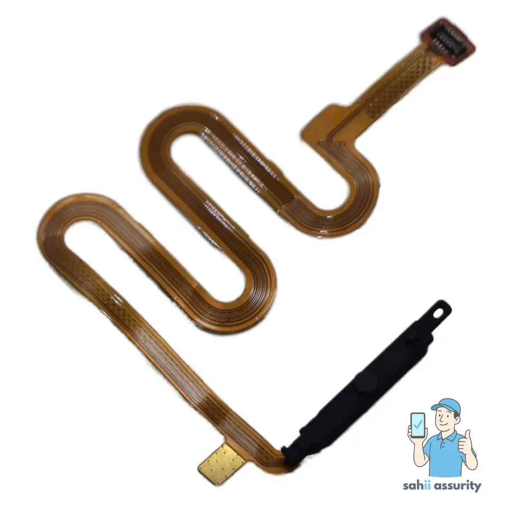 Fingerprint Sensor with Flex Cable for Tecno Pova 2 White thumbnail